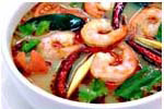 Spicy Soup with Prawn and Lemon Grass [Tom Yum Koong]